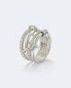 Spinelli Kilcollin Spinelli Kilcollin Inara Heart sterling silver ring with diamonds - 6
