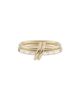 Spinelli Kilcollin Spinelli Kilcollin Leora YG Mixed Metal Diamond Stack Ring - 1