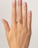 Spinelli Kilcollin Spinelli Kilcollin Leora YG Mixed Metal Diamond Stack Ring - 2
