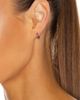 Spinelli Kilcollin Spinelli Kilcollin Mini Micro Hoop Pave Gris Earrings - 2
