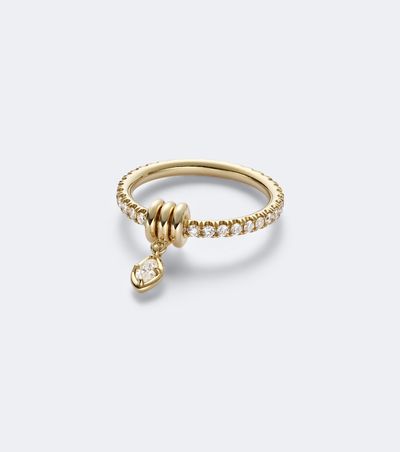 Spinelli Kilcollin Spinelli Kilcollin Pia 18kt gold ring with diamonds