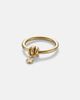 Spinelli Kilcollin Spinelli Kilcollin Pia 925 sterling silver and 18kt gold ring with diamond - 1
