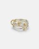 Spinelli Kilcollin Spinelli Kilcollin Raneth 925 sterling silver and 18kt gold ring with diamonds - 1