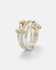 Spinelli Kilcollin Spinelli Kilcollin Raneth 925 sterling silver and 18kt gold ring with diamonds - 6