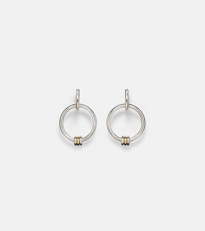 Spinelli Kilcollin Spinelli Kilcollin Sirius Versa sterling silver and 18kt gold hoop earrings