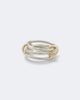Spinelli Kilcollin Spinelli Kilcollin Solarium sterling silver and 18kt gold ring - 1