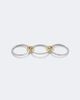 Spinelli Kilcollin Spinelli Kilcollin Solarium sterling silver and 18kt gold ring - 4