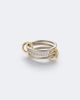 Spinelli Kilcollin Spinelli Kilcollin Sonny sterling silver and 18kt gold ring with diamonds - 1