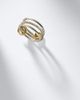 Spinelli Kilcollin Spinelli Kilcollin Sonny sterling silver and 18kt gold ring with diamonds - 5