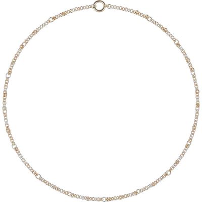 Spinelli Kilcollin Spinelli Kilcollin Two-Tone Gravity Chain Necklace