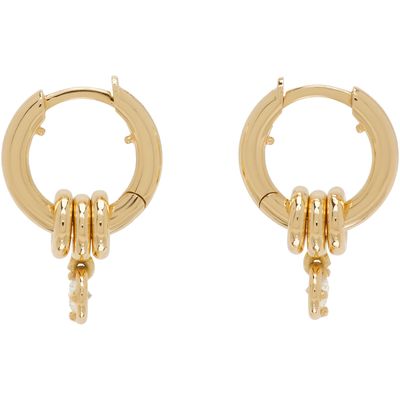 Spinelli Kilcollin Spinelli Kilcollin Zahra YG WD Earrings