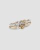 Spinelli Kilcollin Women's Core Ceres Two-Tone 18K Gold & 0.96 TCW Diamond Double-Band Ring - 1
