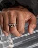 Spinelli Kilcollin Women's Core Enzo Sterling Silver, 18K Yellow Gold & 2.15 TCW Black Diamond Double-Band Ring - 2