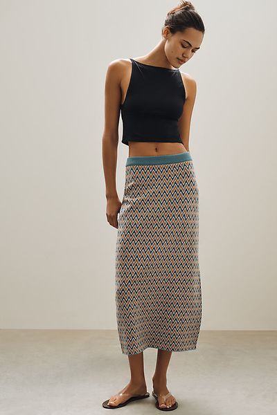 Spiritual Gangster Mystic Trail Midi Skirt