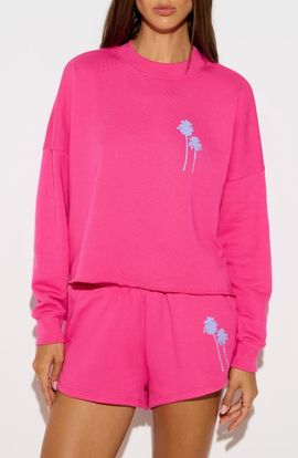Spiritual Gangster Spiritual Gangster Baja Bliss Liberate Crop Crewneck Sweater