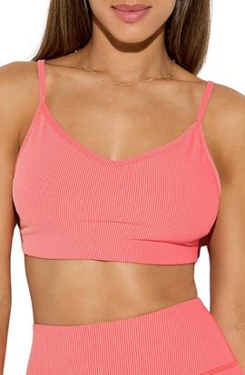 Spiritual Gangster Spiritual Gangster Etos Rib Crop Sports Bra