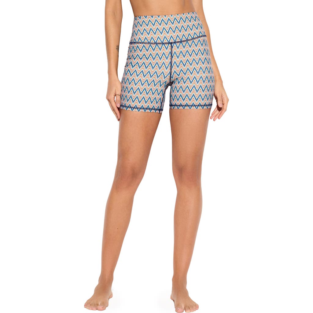 Spiritual Gangster Spiritual Gangster Mystic Trail Euphoria Print High Waist Bike Shorts