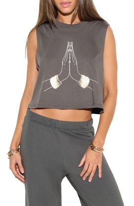 Spiritual Gangster Spiritual Gangster Sacred Peace Spirit Crop Tank