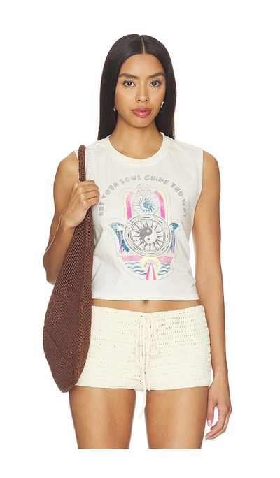 Spiritual Gangster Spiritual Gangster Soul Guide Spirit Cropped Tank Top