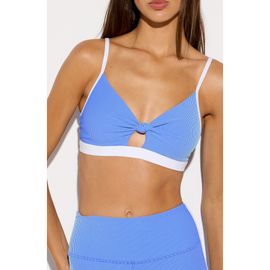 Spiritual Gangster Spiritual Gangster Unity Stripe Knotted Sports Bra
