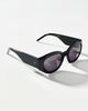 Spitfire Wrapped Geometric Oval Sunglasses - 2