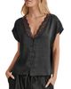 Splendid Splendid Adalyn Lace Trim Top - 5
