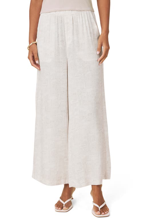 Splendid Splendid Angie Stamp Print Palazzo Pants