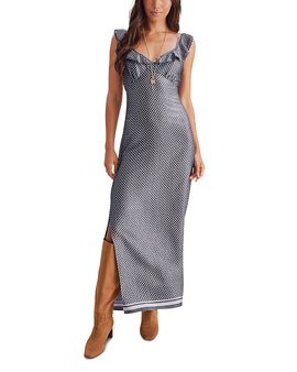 Splendid Splendid Baylee Lace Trim Maxi Dress