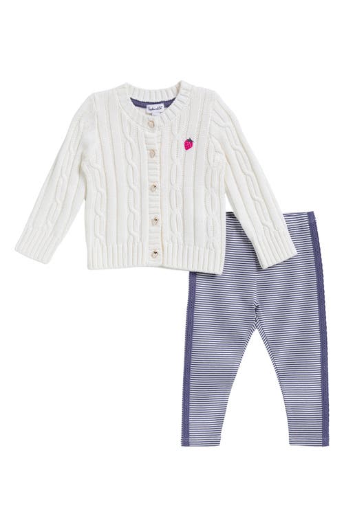 Splendid Splendid Berry Bliss Cardigan & Leggings Set