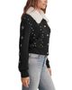 Splendid Splendid Chandler Faux Fur Collar Embellished Sweater - 6