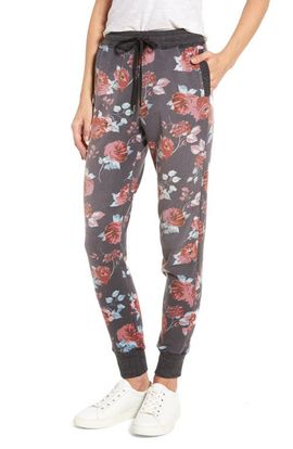 Splendid Splendid Chelsea Rose Print Jogger Pants