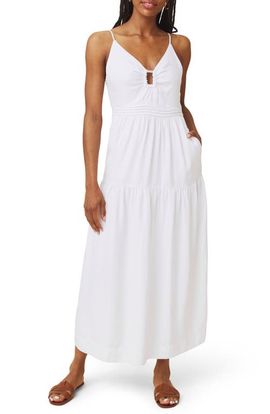 Splendid Splendid Darcy Sleeveless Tiered Maxi Dress