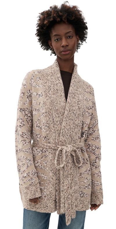 Splendid Splendid Desiree Belted Cardigan Neutral Multi