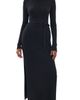 Splendid Splendid Georgie Maxi Sweater Dress Black - 1