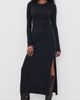Splendid Splendid Georgie Maxi Sweater Dress Black - 5