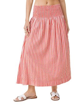 Splendid Splendid Gigi Gingham Midi Skirt