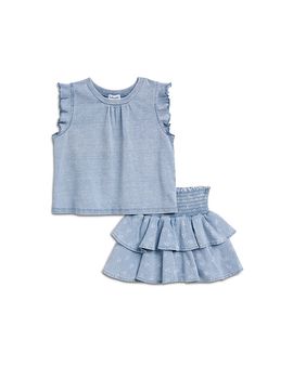 Splendid Splendid Girls' Beach Wash Top & Skirt Set