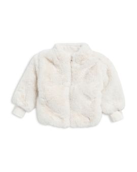 Splendid Splendid Girls' Fuzzy Faux Fur Jacket