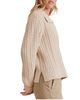 Splendid Splendid Jenson Cable Knit Polo Sweater - 4