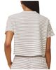 Splendid Splendid Kennedy Stripe Short Sleeve Sweatshirt - 3