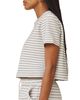 Splendid Splendid Kennedy Stripe Short Sleeve Sweatshirt - 5