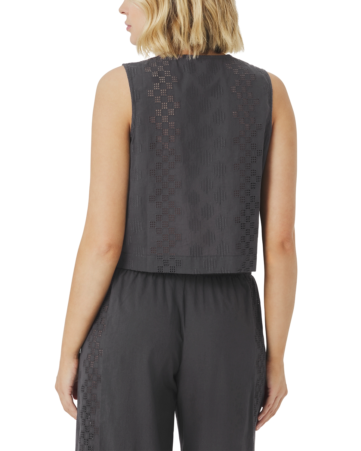 Splendid - Kenzie Geo Eyelet Tank Top