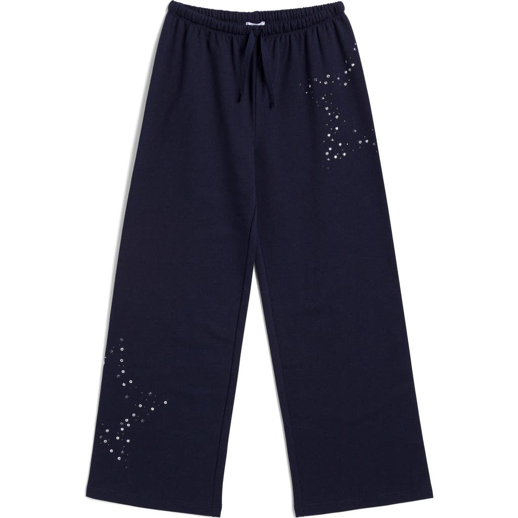 Splendid Splendid Kids' Rhinestone Star Sweatpants