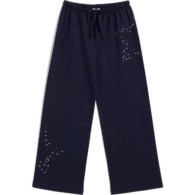 Splendid Splendid Kids' Rhinestone Star Sweatpants