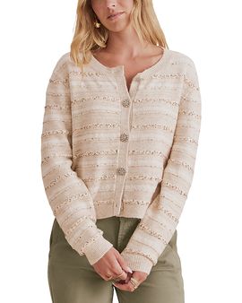 Splendid Splendid Lexa Cotton Blend Sequin Cardigan