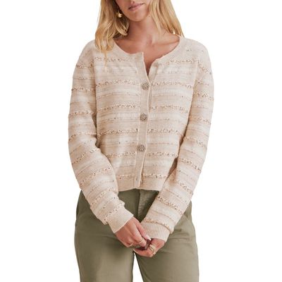 Splendid Splendid Lexa Stripe Sequin Cardigan