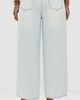 Splendid Splendid Lounge Denim Crop Pants Bleached Indigo - 3