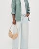 Splendid Splendid Lounge Denim Crop Pants Bleached Indigo - 5