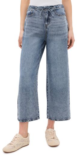 Splendid Splendid Lounge Denim Crop Pants Indigo