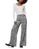Splendid Splendid Lounge Denim Leopard Print Pants - 2